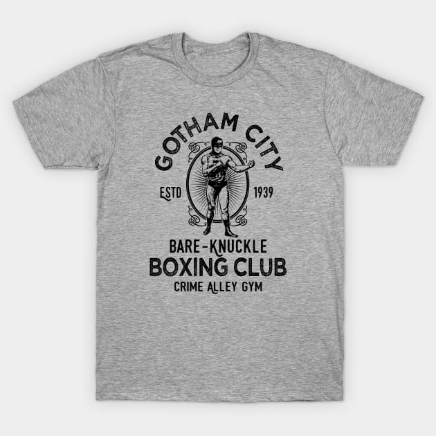 Comic hero Bare-Knuckle Boxing club T-Shirt by ROBZILLA